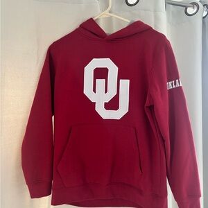 Red Oklahoma Sooners Youth Hoodie